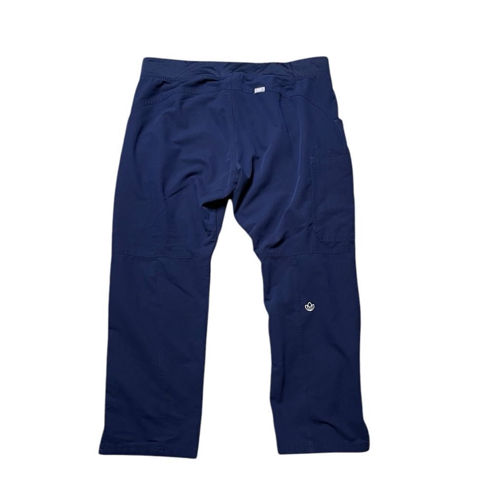 FIGS Kade Cargo Scrub Pants Navy Blue PO 3483 Size XL / P - Picture 3 of 8